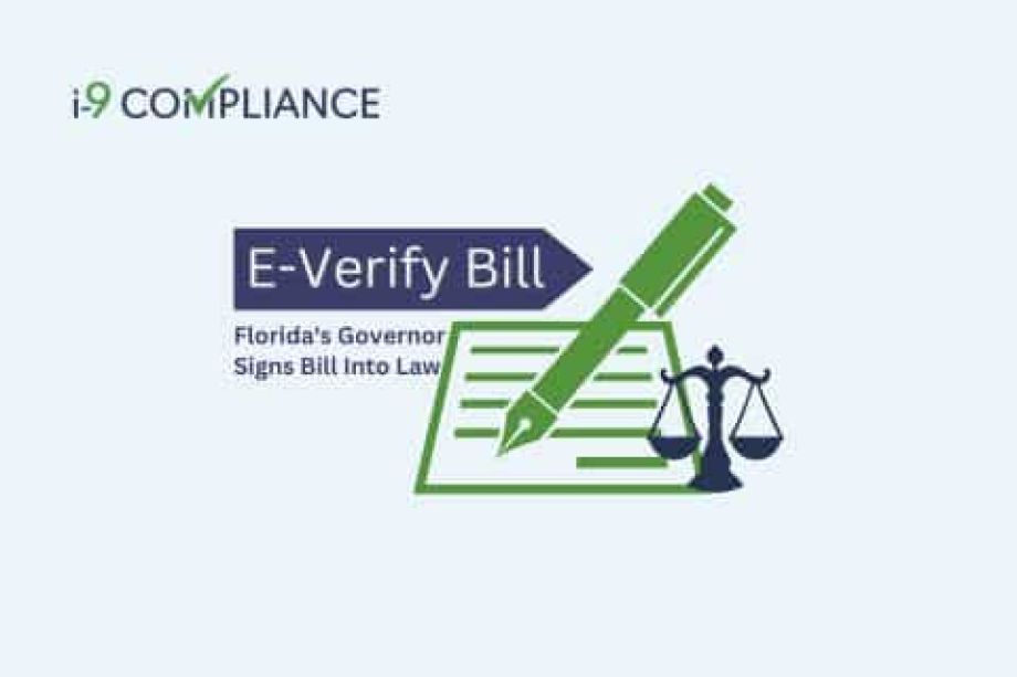 Florida’s Governor Signs Mandatory E-Verify Bill Into Law