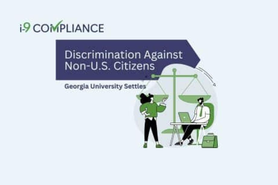 Georgia University Settles Alleged Discrimination Against Non-U.S. Citizens