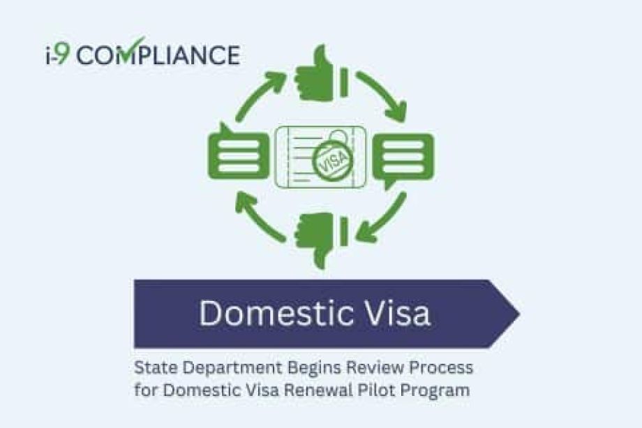State Department Begins Review Process for Domestic Visa Renewal Pilot Program