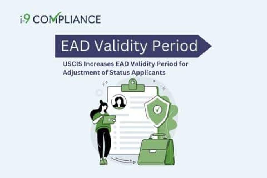 USCIS Increases EAD Validity Period for Adjustment of Status Applicants