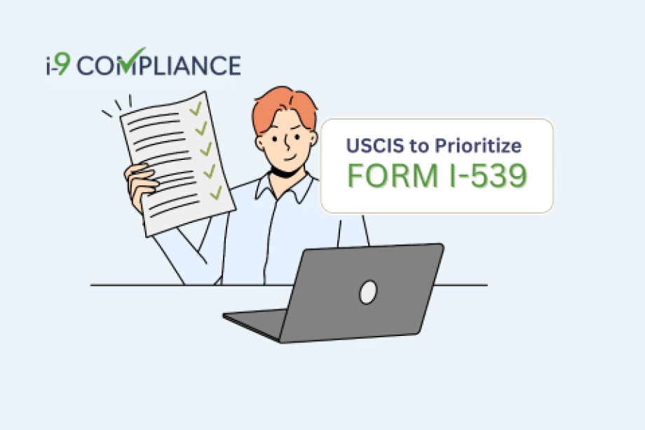 USCIS to Prioritize Pending Form I-539 When Employers File Form I-129 with Premium Processing Service