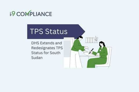 DHS Extends and Redesignates TPS Status for South Sudan