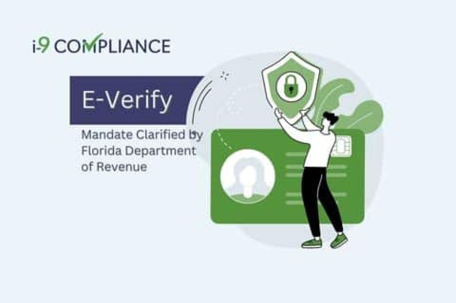 E-Verify Mandate Clarified by Florida Department of Revenue