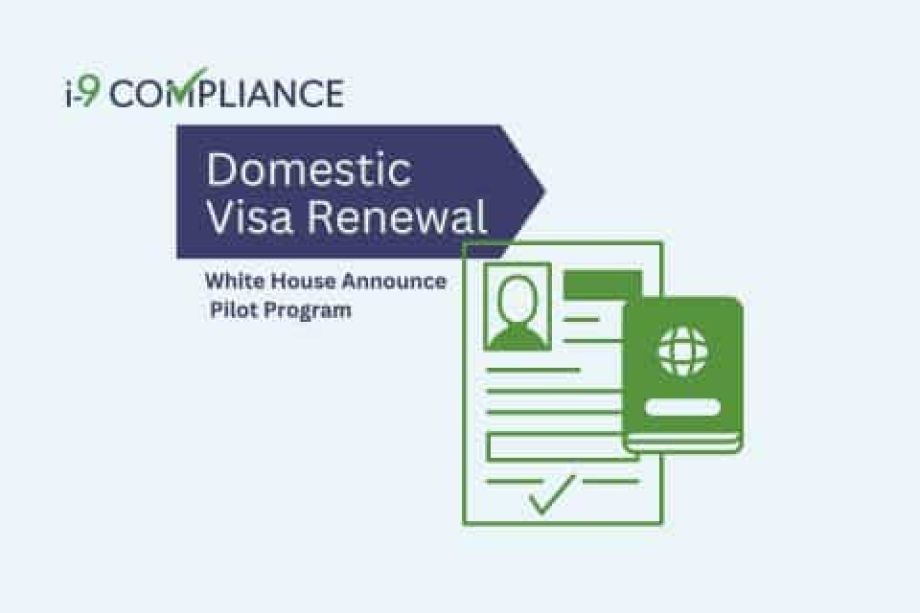 White House Announces Domestic Visa Renewal Pilot Program