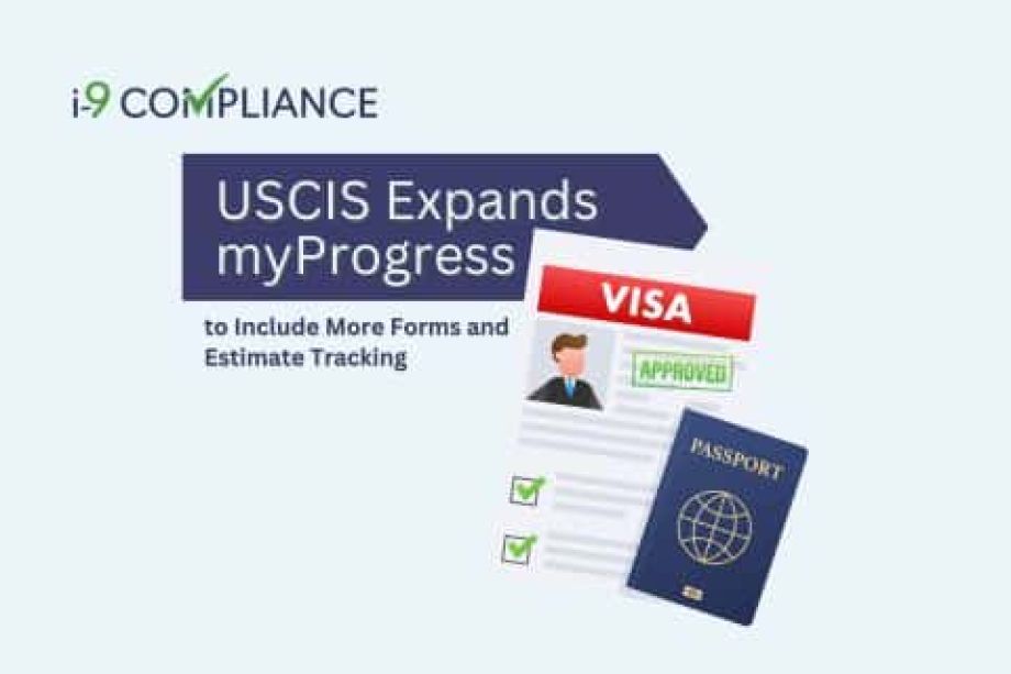 USCIS Expands myProgress to Include More Forms and Estimate Tracking