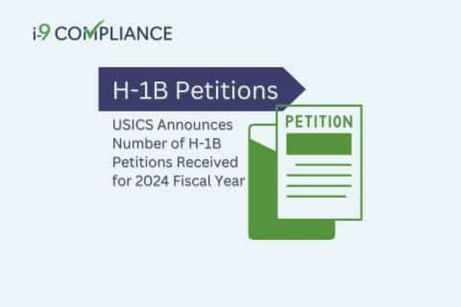 USICS Announces Number of H-1B Petitions Received for 2024 Fiscal Year