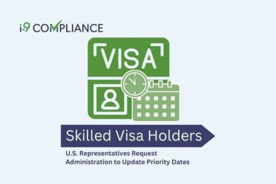 U.S. Representatives Request Administration to Update Priority Dates for Skilled Visa Holders