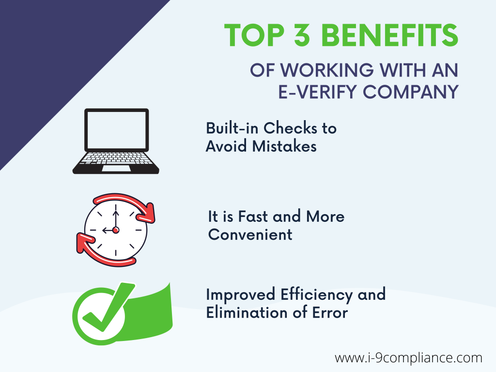 Benefits of Working with an E-Verify Company