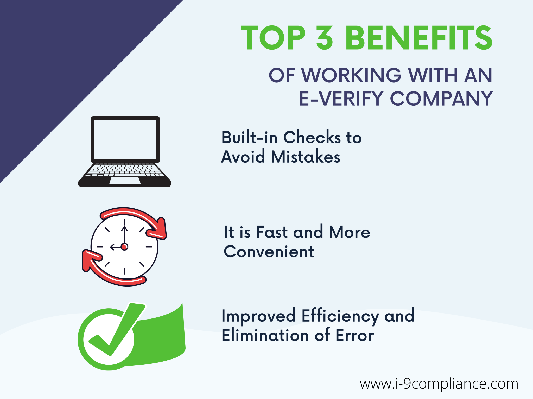 EVerify Company  Top 3 Benefits of Working with a Trusted