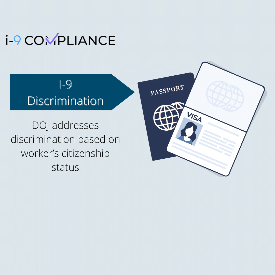 DOJ Addresses I9 Discrimination